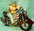 HARLEY DAVIDSON EASY RIDER MOTORCYCLE COOKIE JAR